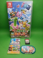 New Pokémon Snap Nintendo Switch Game Complete CIB w/ Case Tested Working JP Eng