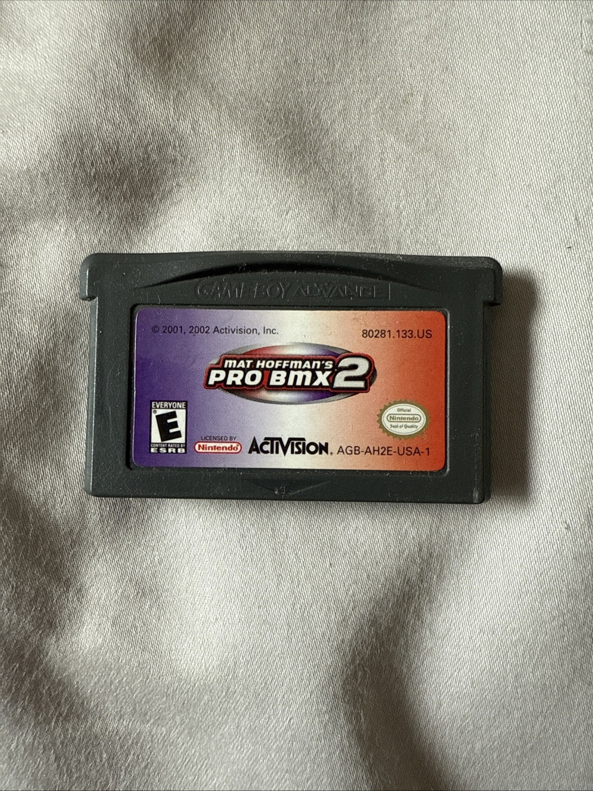 Mat Hoffman's Pro BMX 2 (Nintendo Game Boy Advance, 2002) GBA Tested
