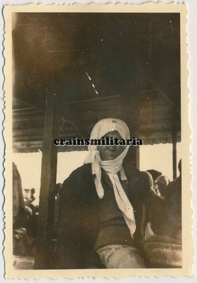 Genuine Photo Russian woman population b. market in Kerch Crimea Russia 1943