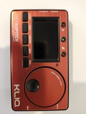 KLIQ MetroPitch Digital Tuner Metronome Red Used With Slip Case