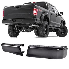 Rear Bumper End Cap Compatible with 2015-2020 Ford F150 w/o Parking Sensor Hole