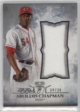 2015 Topps Triple Threads Unity Single Jumbo Relics 34/36 Aroldis Chapman 0c6