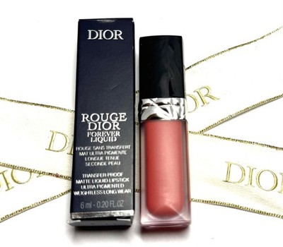Dior Rouge Dior Forever Liquid Transfer Matte Liquid Lipstick 999 Forever Dior 