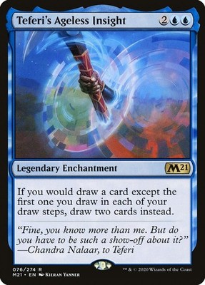 MTG Teferi's Ageless Insight  - Core Set 2021 #076