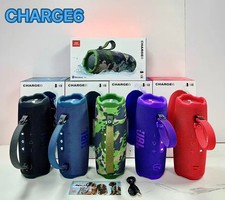 JBL Charge 6 Bluetooth Speaker Rugged Waterproof Portable Deep Bass Clear Tweete
