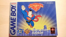 Thumbnail of ebay&reg; auction 358895568388 | Superman Anleitung - Booklet - Nintendo Gameboy Classic Anleitung - PAL - EUR