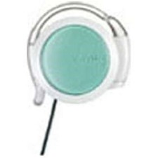 JVC HP-AL202-WG Closed-back On-Ear Headphones, White  Green