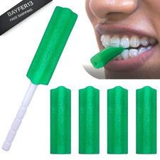 Orthodontics Chewies for Invisalign Aligner Trays, 4 Chewies, 4 pack, Green
