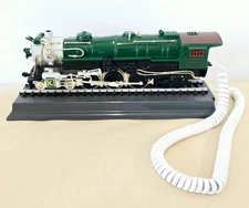 VTG Telemania Crescent 1925 Steam Train Locomotive Touch Tone Telephone Untested