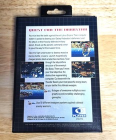 Lightening Force - 16 Bit Game Cartridge, Manual, Case For Sega Mega Genesis MD
