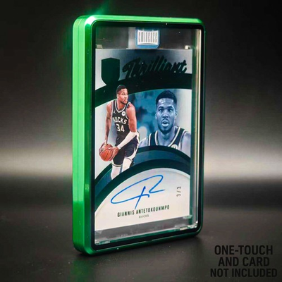 #ad Magnetic Trading Card Case One Touch Fits Ultra Pro 35PT 130PT slab display $90.99