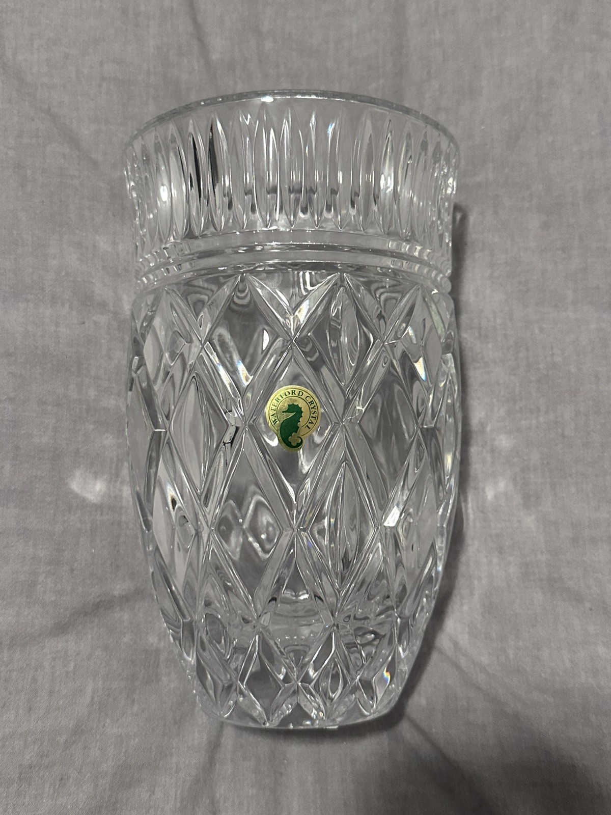 Waterford Crystal Eastbridge 8 inch Vase with sticker