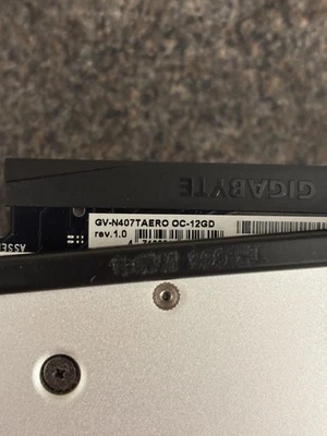 RTX 4070 Ti listing on ebay