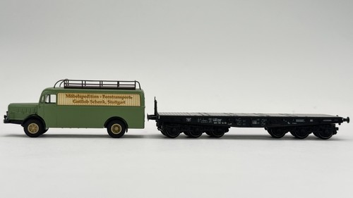 Märklin H0 48679 Schwerlastwagen Möbel Schenk 965 186 Sa-46 SSym DB OVP -MONI- | Condition: Neu