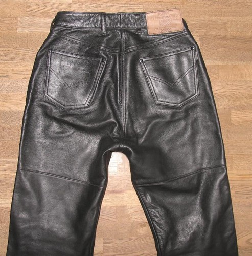Hein Gericke Speedware Damen- Leather Jeans / Biker Trousers IN Black Size 38 - Picture 3 of 4