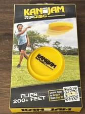 KanJam Rip Disc Flying Disc – Flies 200+ Feet – High Performance Frisbee