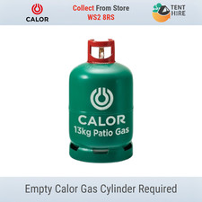 FULL NEW 13 KG 13KG BBQ PATIO HEATER CALOR LPG PROPANE GAS BOTTLE 27MM REFILL