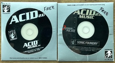 Sonic Foundry Loops for ACID: Acid Style 2.0 & Loops for Acid Set of 2 Discs