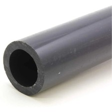 VENTRAL PVC Pipe Schedule 80 Industrial Grade Grey 1/2 Inch .50 Grey/PVC
