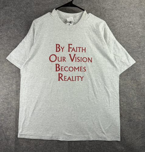 Jesus Shirt Men's XL White Graphic Tee Barrington Ridge Baptist Church