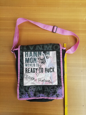 Disney Tasche Hannah Montana Schultertasche Schule Sport Freizeit Mädchen ab 1  