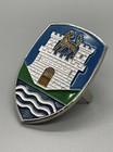 VW BUG 7 COLOR HOOD CREST WOLFSBURG DESIGN FITS ANY BEETLE, SEDAN OR CONVERTIBLE