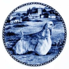 Cocker Spaniel - American - Dog Plate made in Denmark from the finest European P