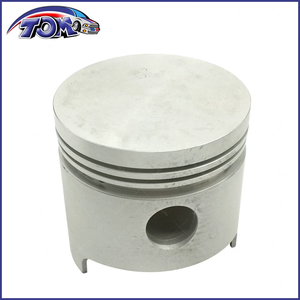 VW Beetle Thing Engine Piston Set w/ 85.5mm Std. w/ Cylinders Flat CR 7.7:1 - Image 4 of 4