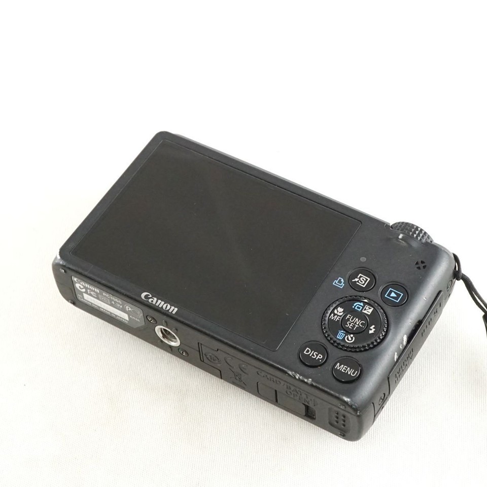 Canon Powershot S95 Optical Zoom Compact Digital Camera Black With