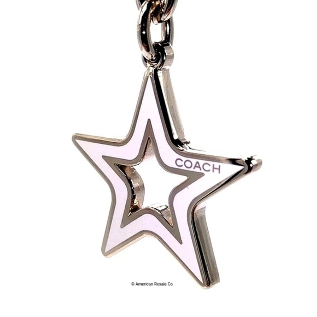Coach star keychain sale