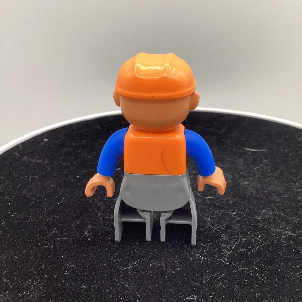Lego Duplo Hombre Hombre Mecánico Minifigura Desde Aeropuerto Set B Foto 3 de 4