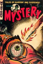 Mister Mystery 12 Comic Book Cover Art Giclee Reproduction on Canvas