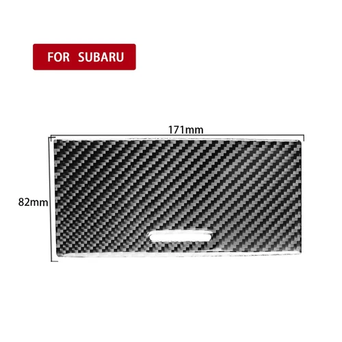 Carbon Fiber Console Navigation Dashboard Panle Trim For Subaru Legacy 2005-2009 - Picture 5 of 9