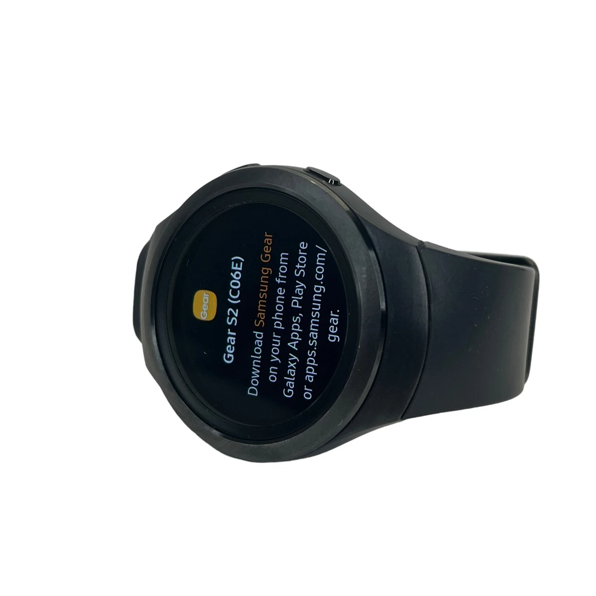 Samsung Gear S2 Smartwatch Verizon 3G w Dark Gray Black Very Good Condition