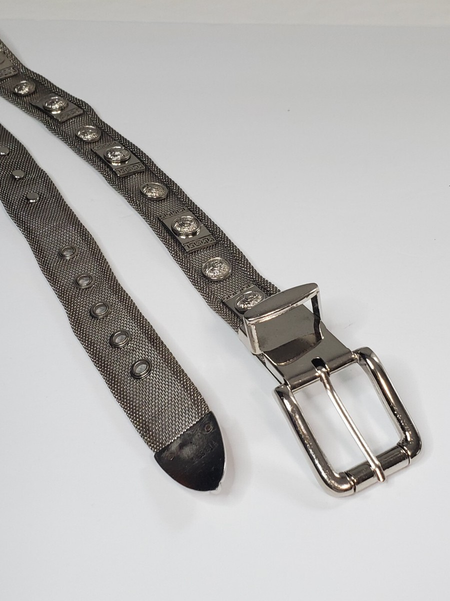 80s 90s vintage mesh stainless belt USA製 80s 90s vintage mesh stainless belt USA製