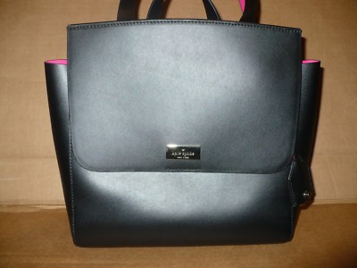KATE SPADE Quincy Putnam Drive NWT Black Pink Leather  display picture 2