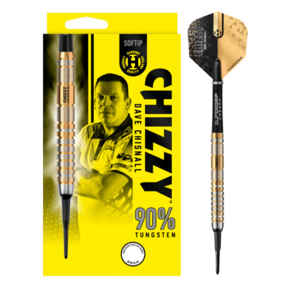 Harrows Darts Dave Chizzy Chisnall 90% Wolfram 18g (Soft Dart) Dartpfeil NEU
