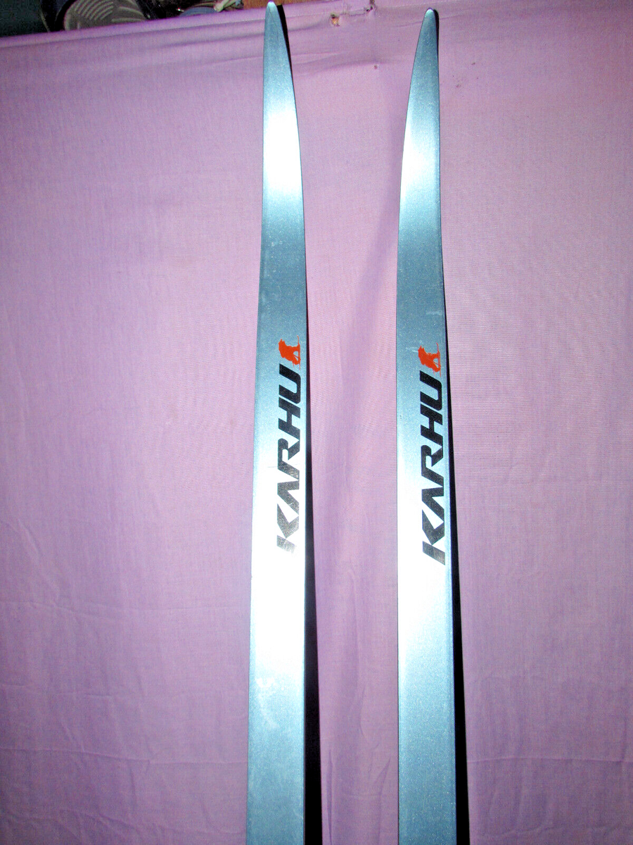 KARHU Multi Grade MG 46 Waxless cross country xc skis 210cm NEW