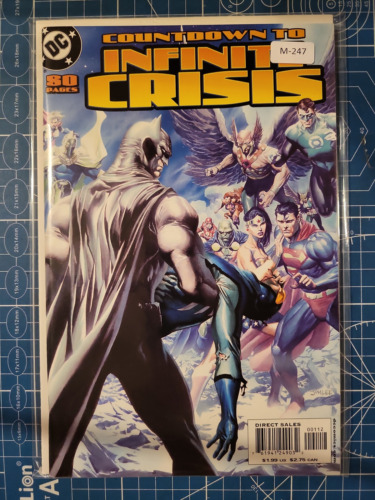 DC COUNTDOWN #1B ONE-SHOT 8.0+ VARIANT DC COMIC BOOK M-247 - Picture 1 of 1