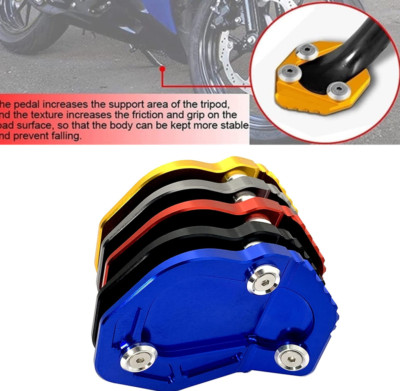 For BMW R Nine T Pure Kickstand Side Stand Enlarger Plate Extension Pad 2017-19