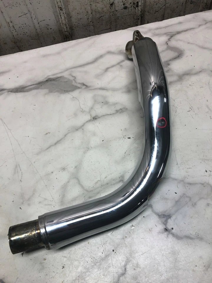 18 Indian Roadmaster Motocicleta Silenciador Delantero Tubo Escape Cabezal Foto 2 de 4