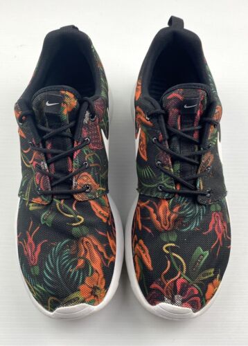 Nike Roshe One Floral Pattern Men's Shoes Sneakers Lightweight 2014 US 8 VGC - Picture 1 of 12