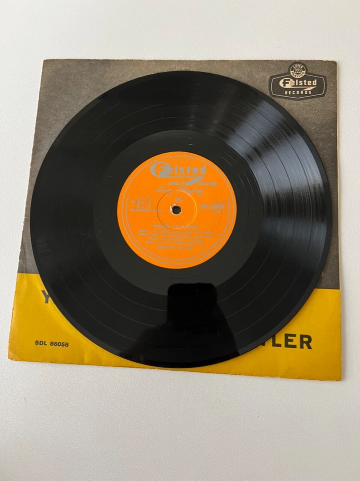 Benzion Witler Yiddish Favourites 10" Vinyl Felsted Records SDL 86058 Import VG - Image 4 of 4