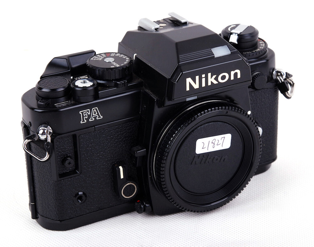 EX+ Nikon FA 35mm Film Camera Black w/ Strap | eBay