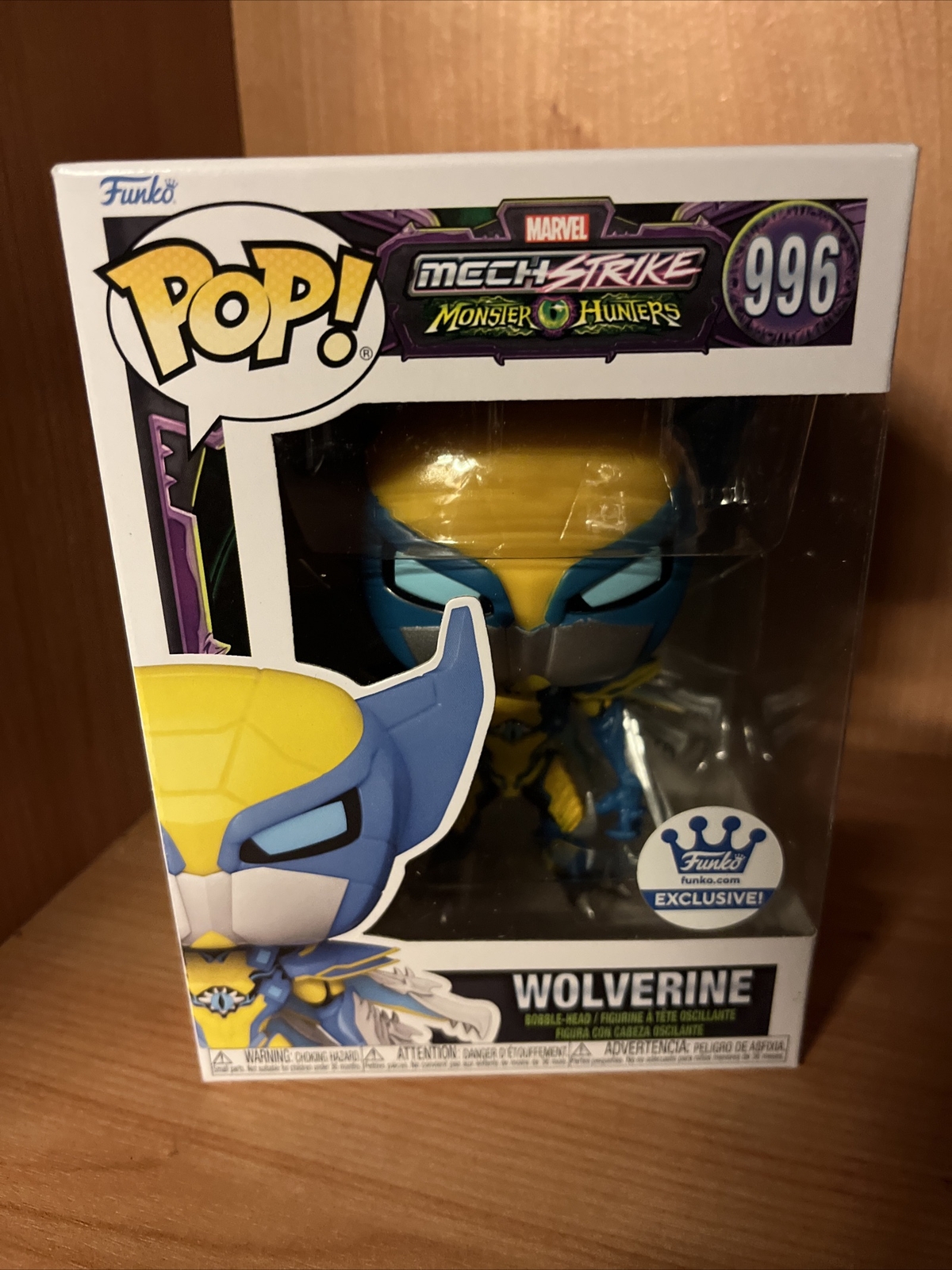 En Oferta #996 Wolverine - Marvel Mech Strike Monster Hunters Funko Pop With Pop Protector