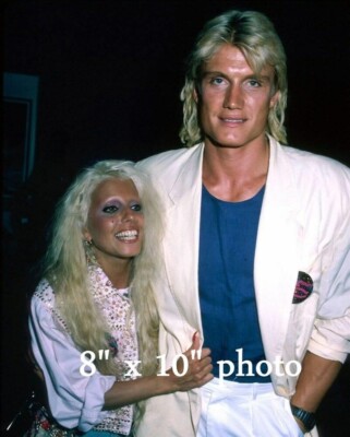 DALE BOZZIO DOLPH LUNDGREN Hollywood nighlife candid photo L172 | eBay