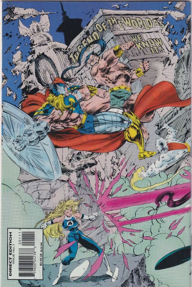 Fantastic Four: Atlantis Rising #1, Mini (1995) Marvel Comics, High ...