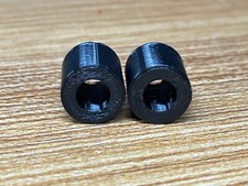 2 Replacement Paper Bail Rollers for Hermes 9 Desktop Typewriters thumbnail