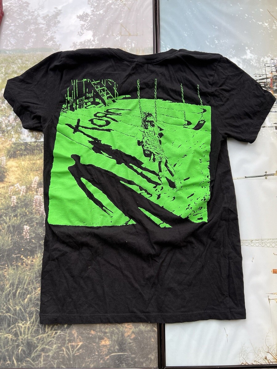 Vtg 90s KORN 3 Stripe Distressed GIANT Tag Spell Out Graphic Vtg 90s KORN 3 Stripe Distressed GIANT Tag Spell Out Graphic