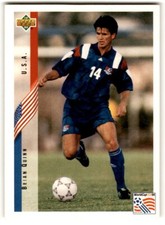 1994 Upper Deck World Cup Brian Quinn #25 USA